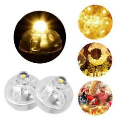 MINI LUZ LED BRANCO QUENTE 50 PEÇAS REPOSIÇÃO